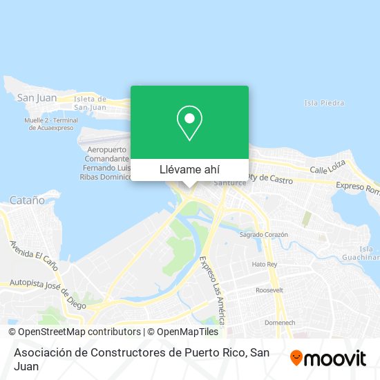 Mapa de Asociación de Constructores de Puerto Rico