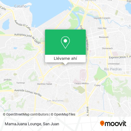 Mapa de MamaJuana Lounge