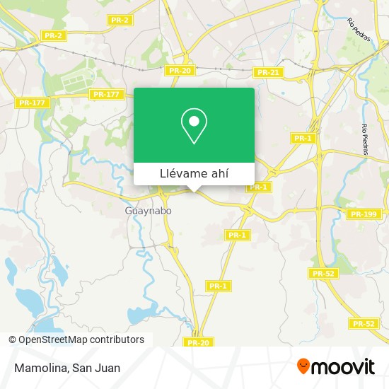 Mapa de Mamolina