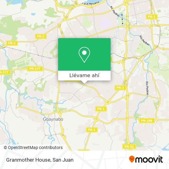 Mapa de Granmother House