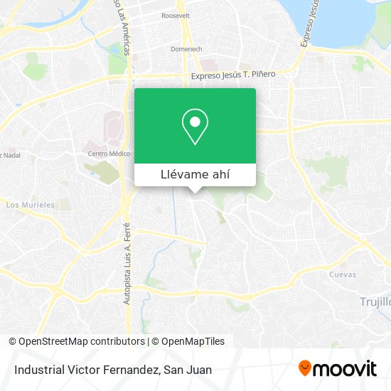 Mapa de Industrial Victor Fernandez