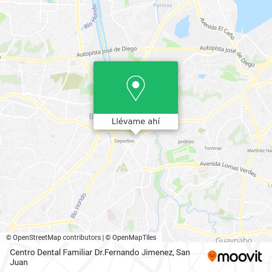 Mapa de Centro Dental Familiar Dr.Fernando Jimenez
