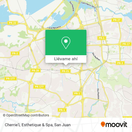 Mapa de Cherrie'L Esthetique & Spa