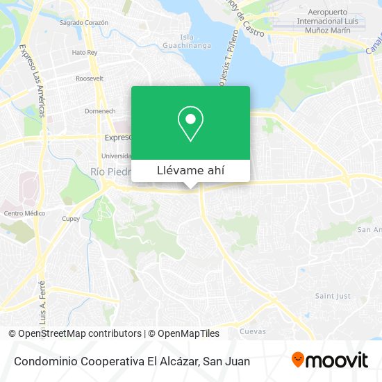 Mapa de Condominio Cooperativa El Alcázar