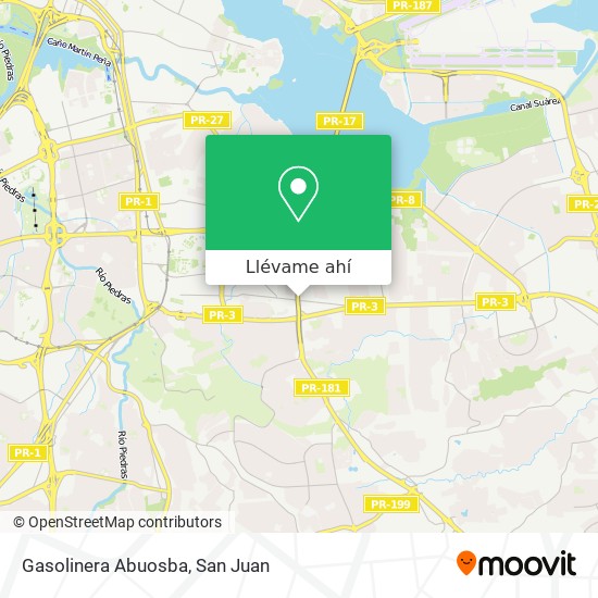 Mapa de Gasolinera Abuosba