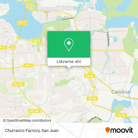 Mapa de Churrasco Factory