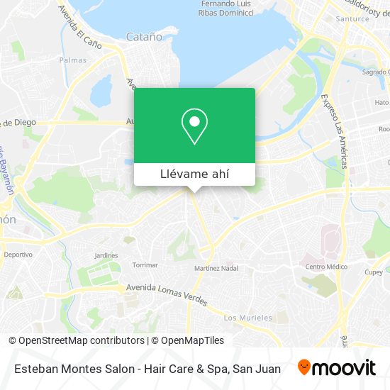 Mapa de Esteban Montes Salon - Hair Care & Spa