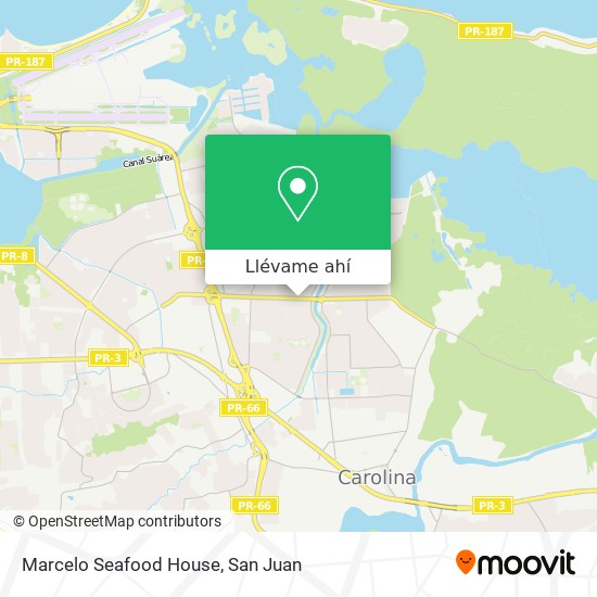 Mapa de Marcelo Seafood House