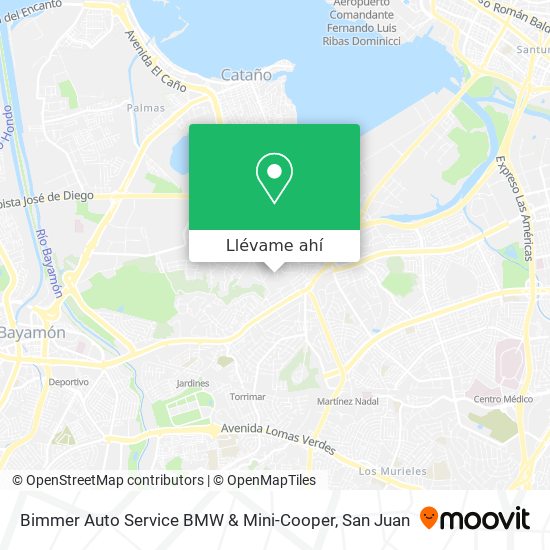 Mapa de Bimmer Auto Service BMW & Mini-Cooper