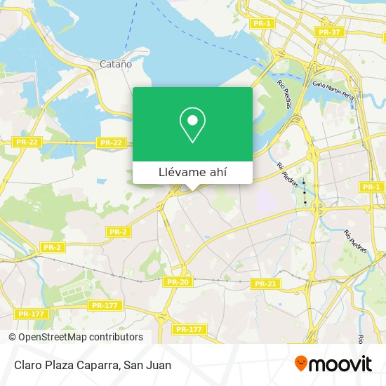Mapa de Claro Plaza Caparra