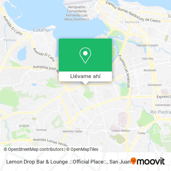 Mapa de Lemon Drop Bar & Lounge .::Official Place::.