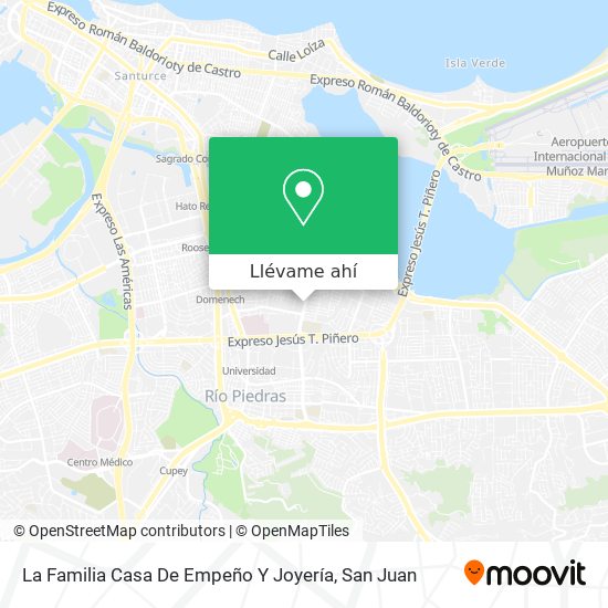 Cómo llegar a La Familia Casa De Empeño Y Joyería en Hato Rey Central en  Autobús o Tren?