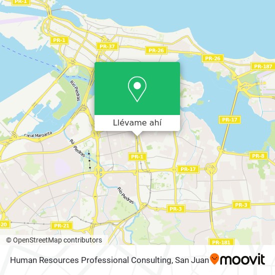 Mapa de Human Resources Professional Consulting