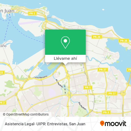 Mapa de Asistencia Legal- UIPR: Entrevistas