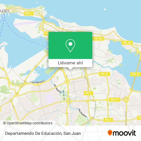 Mapa de Departamendo De Educación