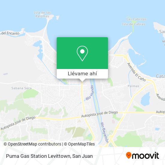Mapa de Puma Gas Station Levittown