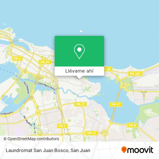 Mapa de Laundromat San Juan Bosco