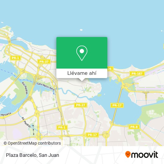 Mapa de Plaza Barcelo