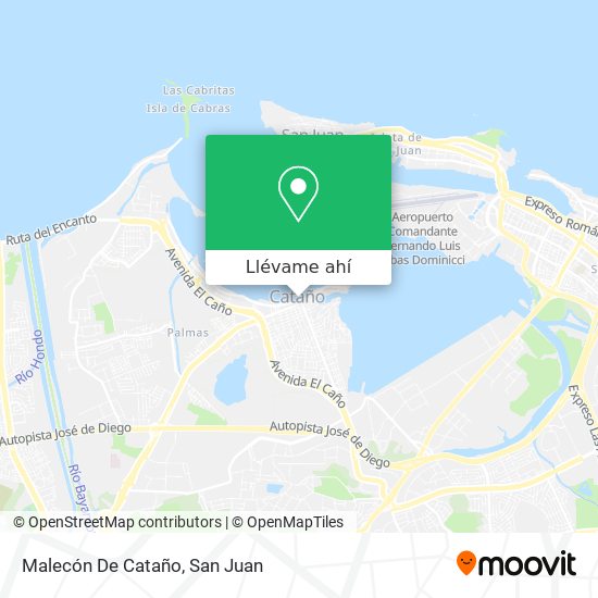Mapa de Malecón De Cataño