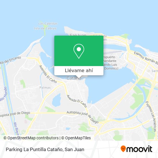 Mapa de Parking La Puntilla Cataño