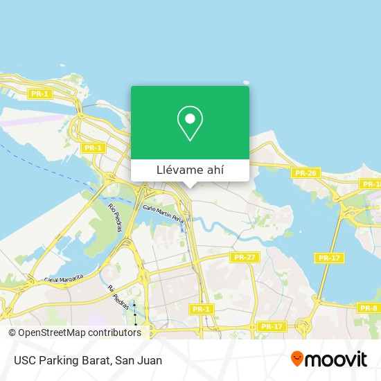 Mapa de USC Parking Barat