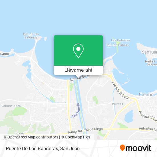 Mapa de Puente De Las Banderas