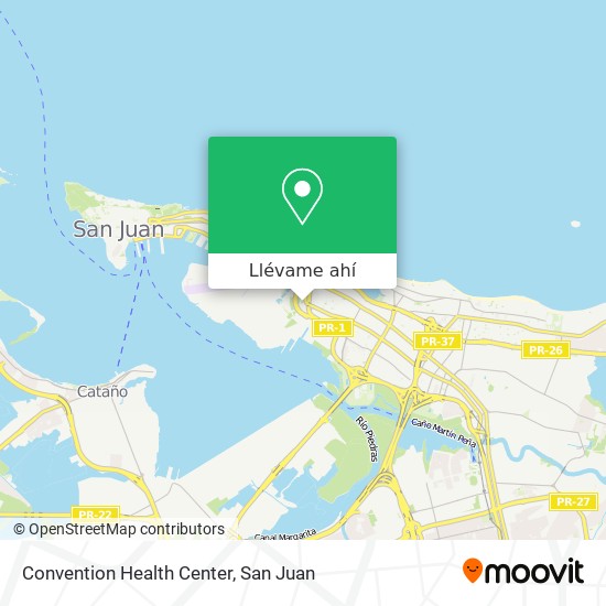 Mapa de Convention Health Center