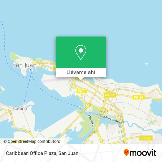 Mapa de Caribbean Office Plaza