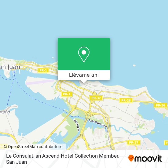 Mapa de Le Consulat, an Ascend Hotel Collection Member