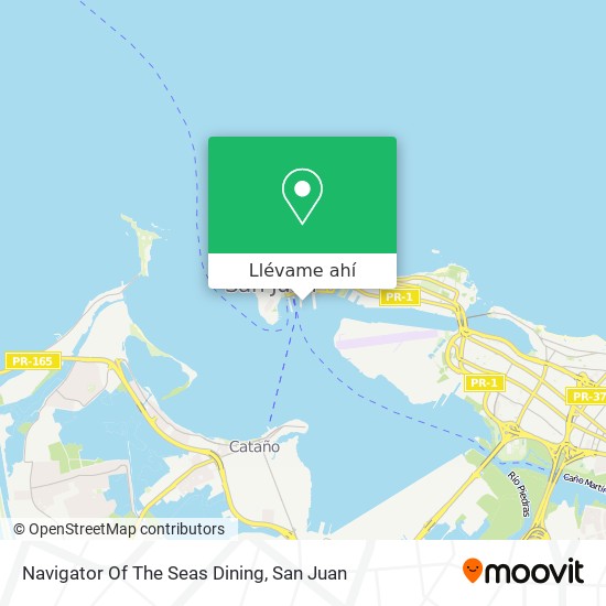 Mapa de Navigator Of The Seas Dining