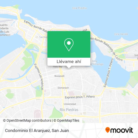 Mapa de Condominio El Aranjuez
