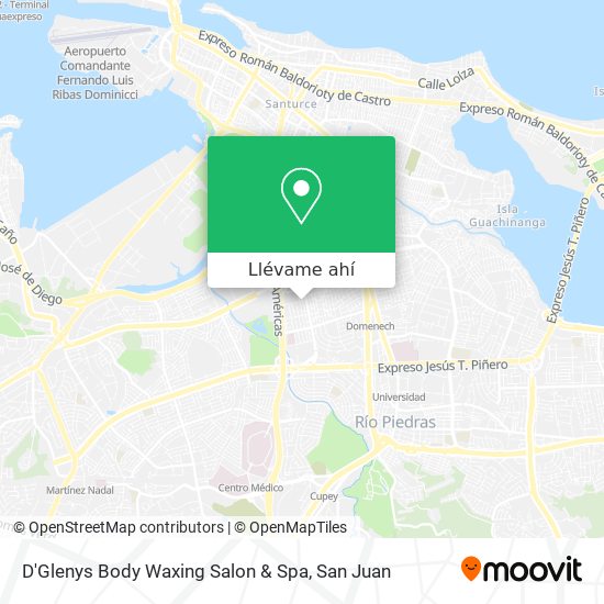 Mapa de D'Glenys Body Waxing Salon & Spa