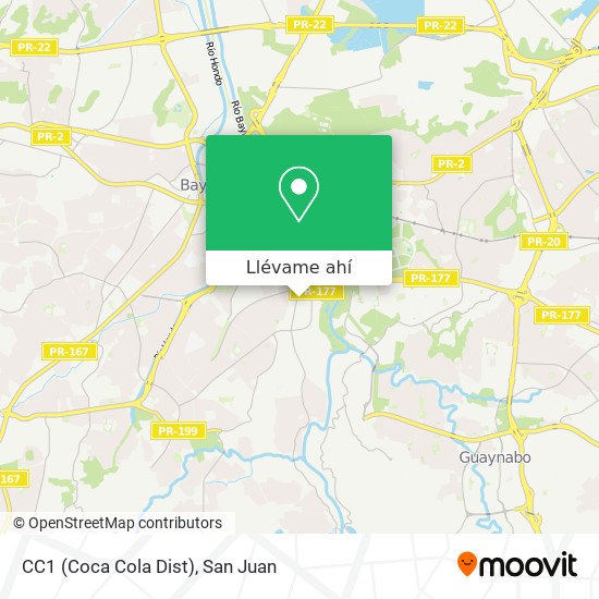 Mapa de CC1 (Coca Cola Dist)