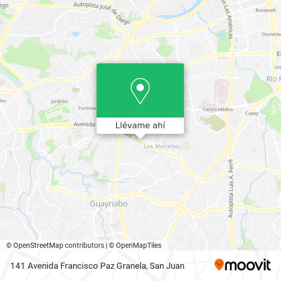 Mapa de 141 Avenida Francisco Paz Granela