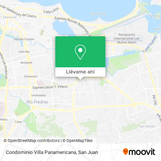 Mapa de Condominio Villa Panamericana