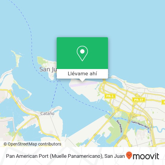 Mapa de Pan American Port (Muelle Panamericano)