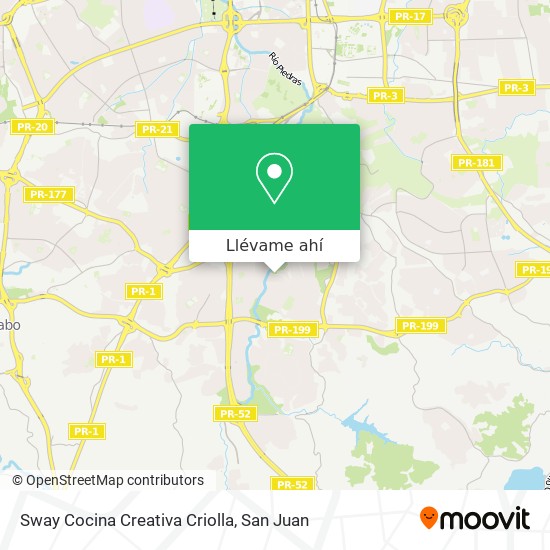 Mapa de Sway Cocina Creativa Criolla
