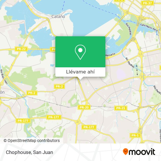 Mapa de Chophouse