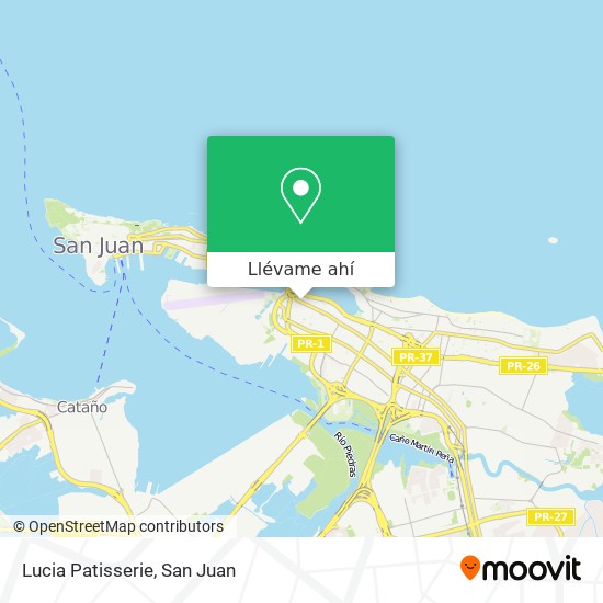Mapa de Lucia Patisserie