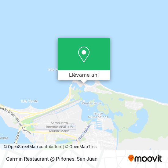 Mapa de Carmin Restaurant @ Piñones