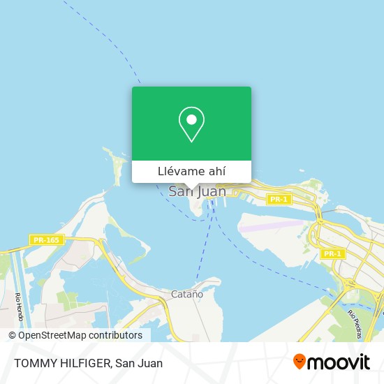 Mapa de TOMMY HILFIGER