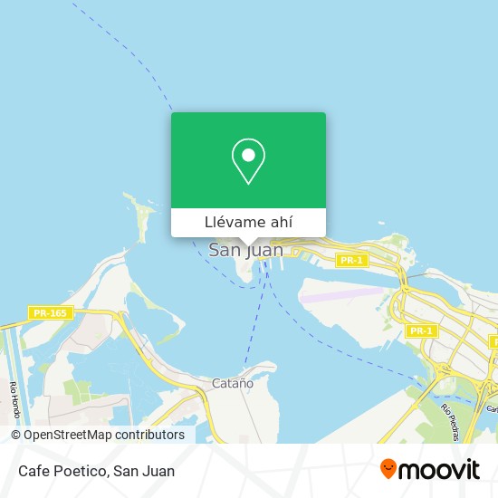 Mapa de Cafe Poetico