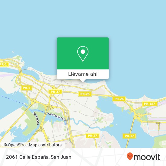 Mapa de 2061 Calle España