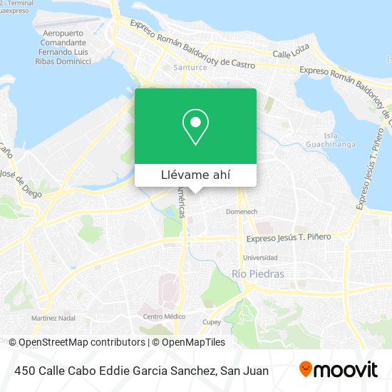 Mapa de 450 Calle Cabo Eddie Garcia Sanchez