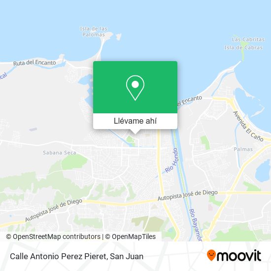 Mapa de Calle Antonio Perez Pieret