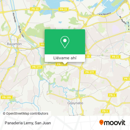 Mapa de Panaderia Lemy