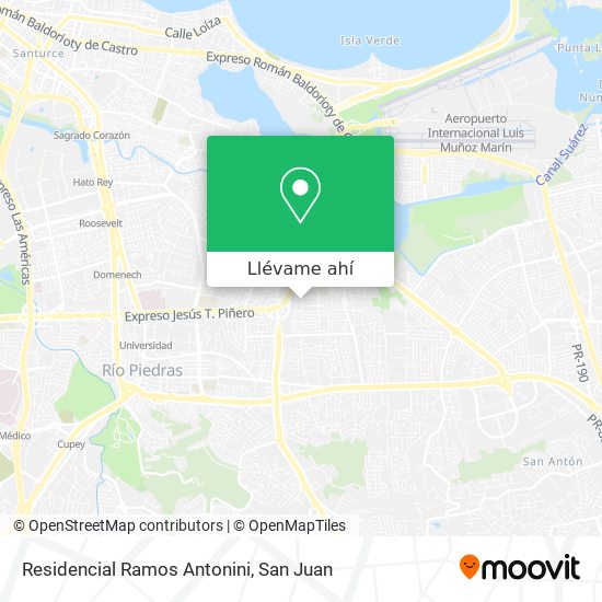 Mapa de Residencial Ramos Antonini