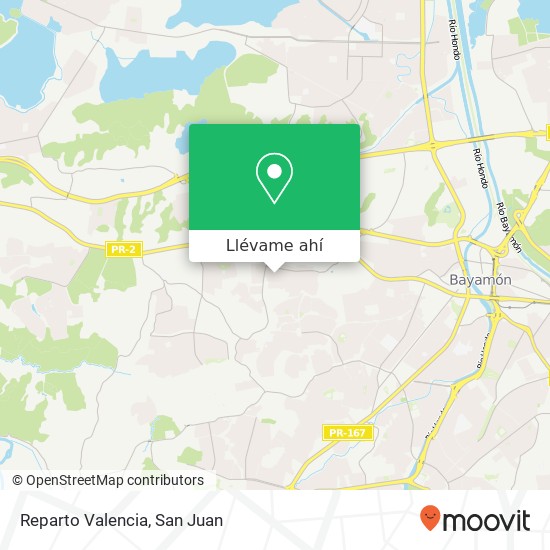 Mapa de Reparto Valencia