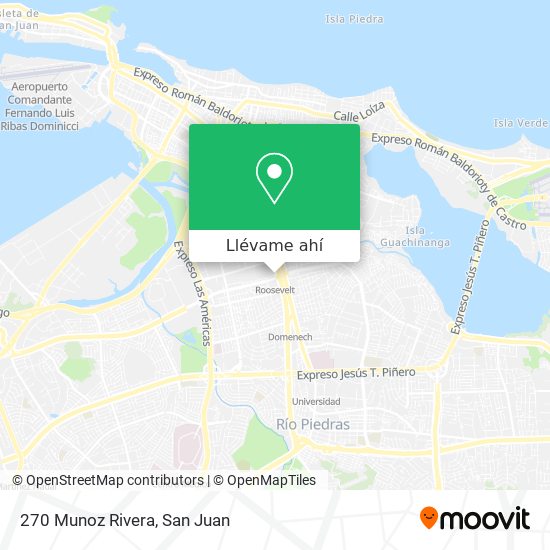 Mapa de 270 Munoz Rivera