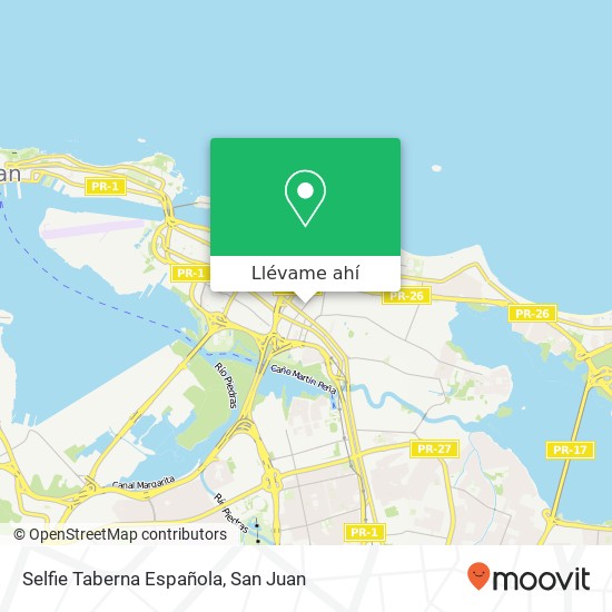 Mapa de Selfie Taberna Española